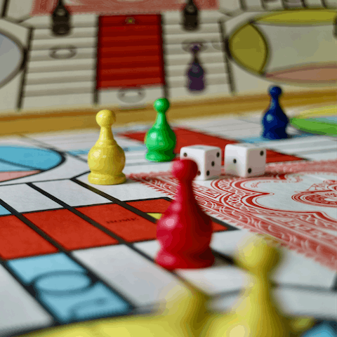 Host a board game night in the snug sitting room