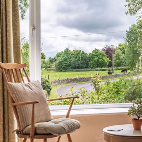 Take in views of the Cotswolds from your cosy home away from home