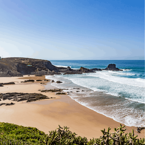 You're minutes from the stunning Vicentine Coast Natural Park