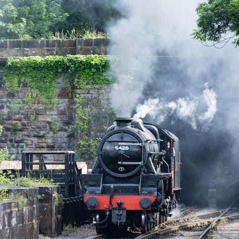 Ride the famous steam train across North Yorkshire – it stops in Pickering