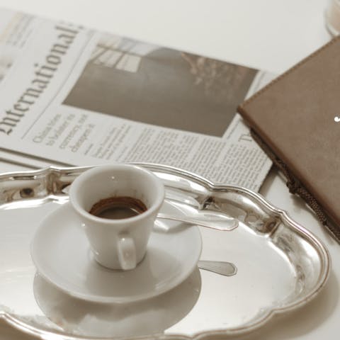 Enjoy hotel-style services like newpaper delivery and room service