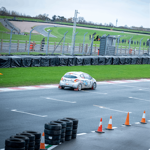 Feel the excitement in the air at Donington Race Track, which is right on your doorstep