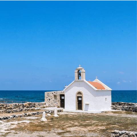 Explore the pretty towns and traditional villages that dot the island of Crete