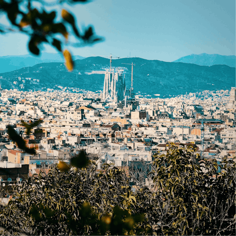 Explore the beautiful city of Barcelona from this central location