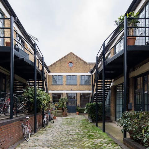Make the most of living a cool, urban life in these converted warehouses