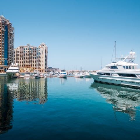 Soak up Dubai's glamour when you stay on Palm Jumeirah