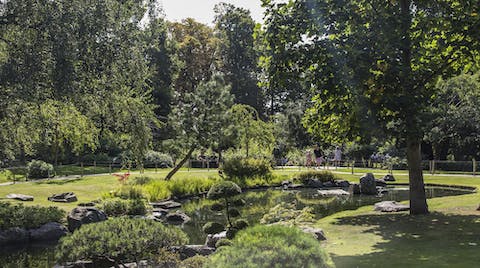 Visit the beautiful oasis of calm that is Holland Park's Kyoto Garden
