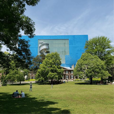 Spend a cultural afternoon at the Art Gallery of Ontario, a short stroll away