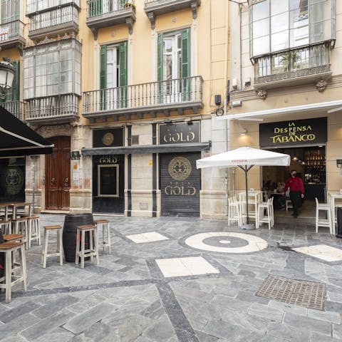 Soak in the bustle of Malaga's historic centre, it's right on your doorstep