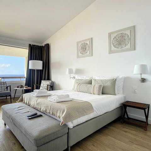 Sink into your bed after days of hiking through Madeira's mountains or exploring Funchal
