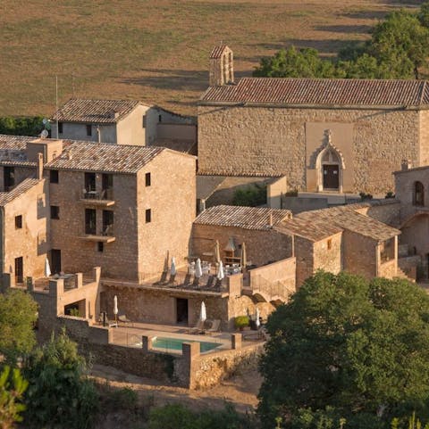 Stay in a pretty, ancient holiday complex with a shared pool