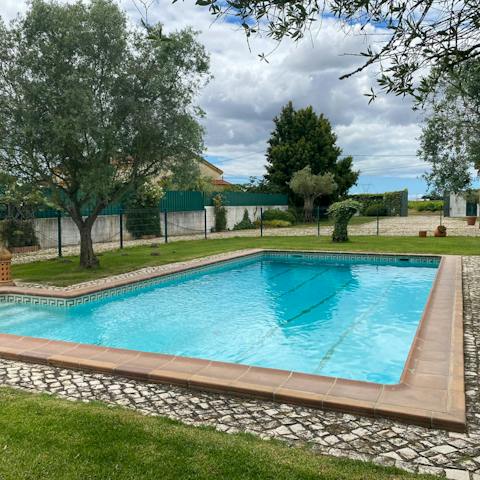 Slip into the cool waters of this private pool when the blazing sun gets a bit much