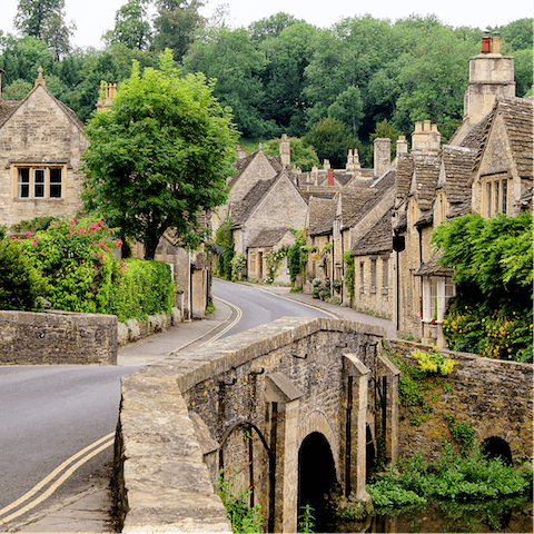 Soak up the old-world charms of Chipping Campden, just a twenty-minute drive away