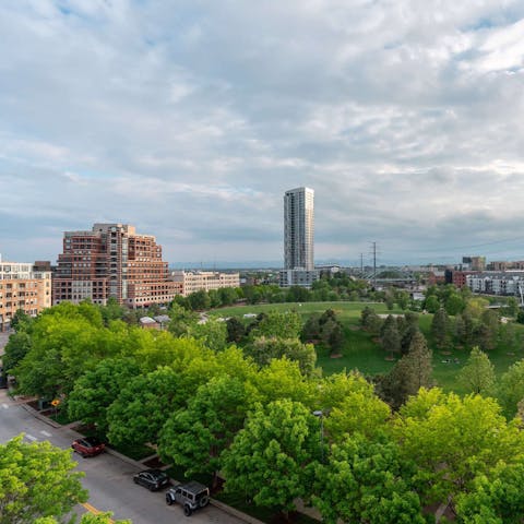 Explore Denver from this central location