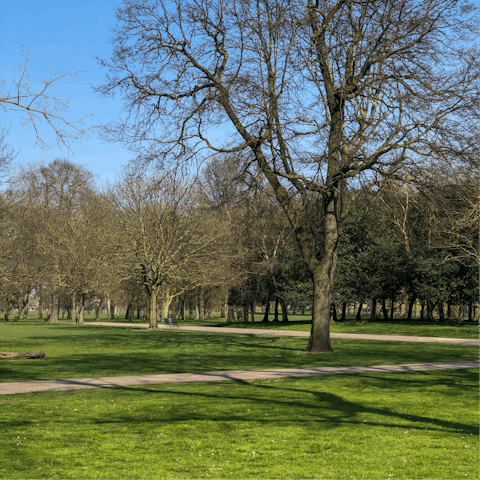 Stroll through the green beauty of Victoria Park