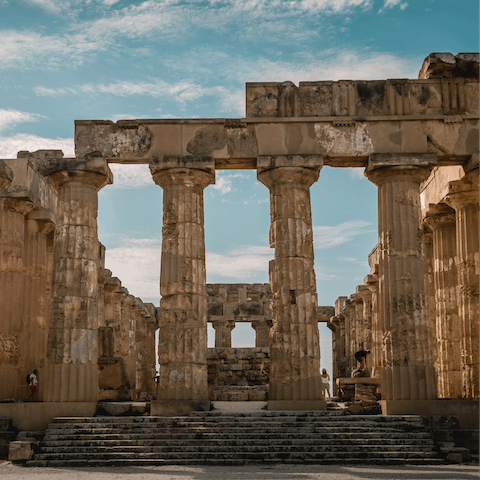 Tour some of Europe's most impressive historic ruins, providing outstanding examples of ancient Greek and Roman architecture 