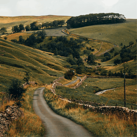 Explore the vast North York Moors, just a four-minute walk away