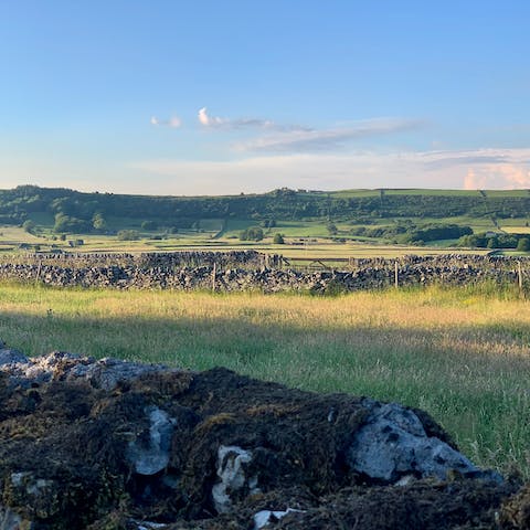 Make the most of scenic walking trails through the Peak District National Park right on your doorstep