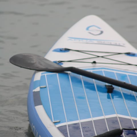 Head out onto the Ailla Canal on a stand up paddleboard, available during your stay