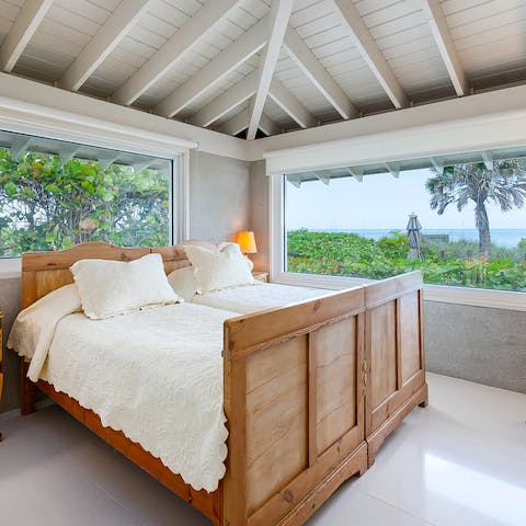 Wake up to ocean views and experience true luxury from this oasis in the trees