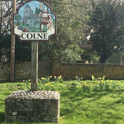 Discover the charming villages of Cambridgeshire – starting in Colne, just a five-minute stroll away