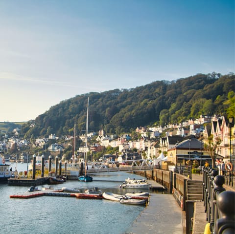 Walk to Dartmouth town centre, two minutes away