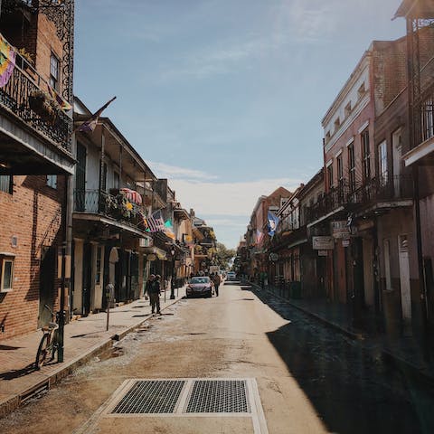 Stay in the heart of downtown New Orleans – just a twenty-minute walk from the French Quarter
