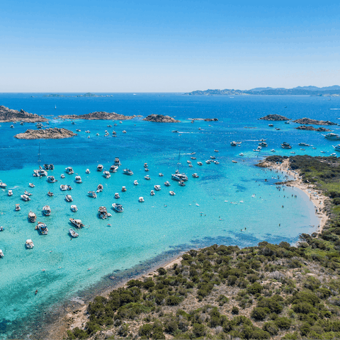 Explore the dramatic coastline of Sardinia, right on your doorstep