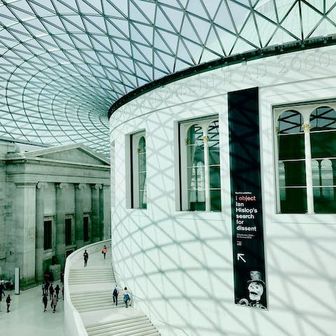 Uncover two million years of human history and culture at the British Museum