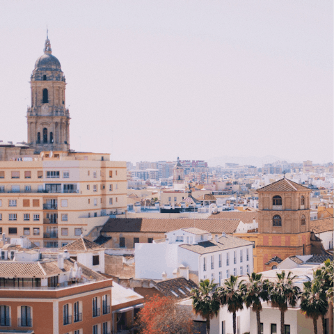 Take the ten-minute walk into the heart of historic Málaga