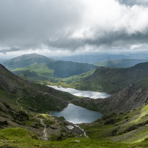 Drive under thirty-minutes away to discover the majesty of Snowdonia