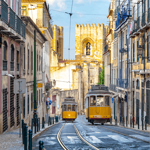 Hop on a piece of Lisbon's history to explore the city