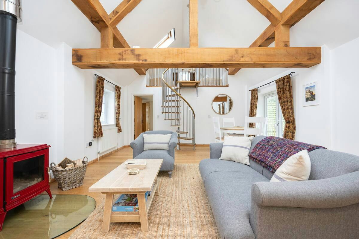 Oak Beams & Spiral Stairs, South East
