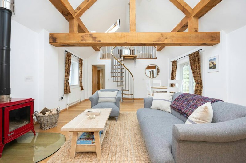 Oak Beams & Spiral Stairs main image