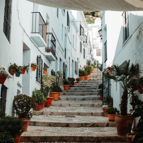 Explore Frigiliana, the prettiest village in Andalusia – only a 6km drive away