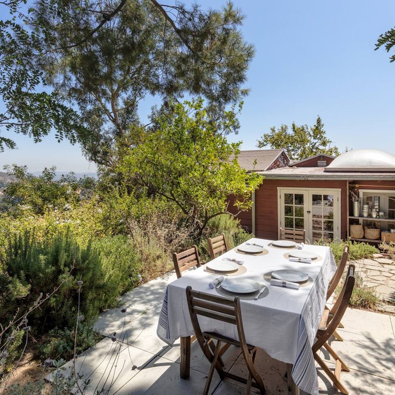 Dine high above the city in the Hollywood Hills