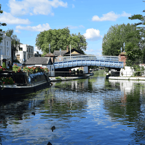 Discover Little Venice – just a short walk away