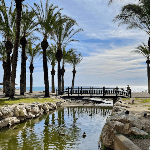 Make the 15km-journey over to the seaside town of Torremolinos