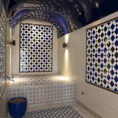 Rejuvenate in the shared Turkish hammam