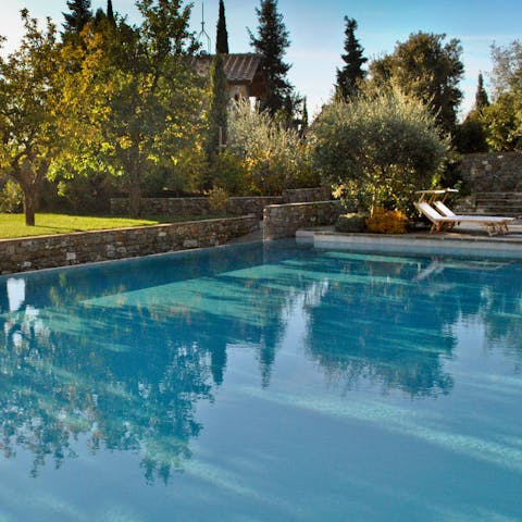 Guests loved the stunning views of the surrounding countryside from the property.