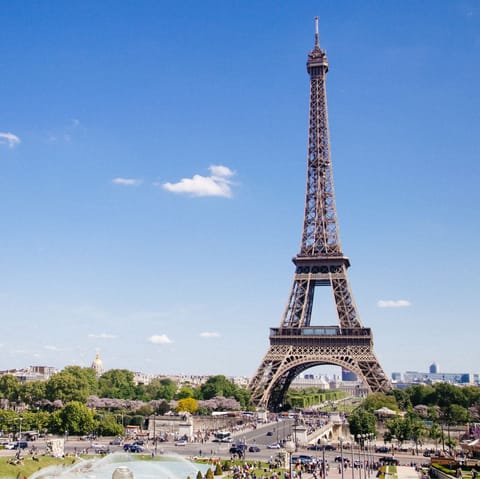 Climb the famous Eiffel Tower and witness breathtaking views