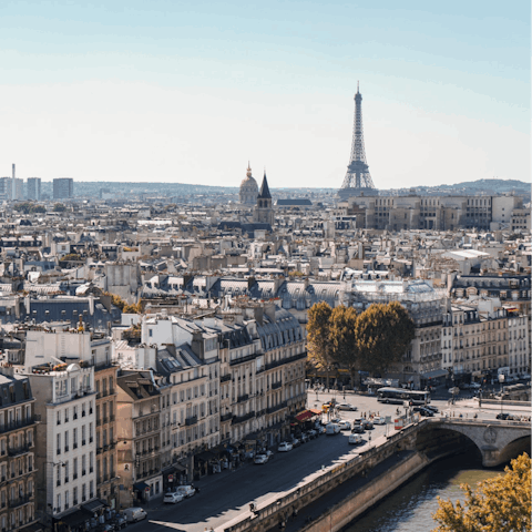 Explore Paris including the cultural Pompidou Centre 