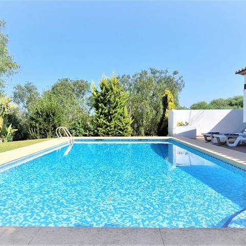 Cool off from the Spanish heat with a refreshing dip in your private outdoor pool