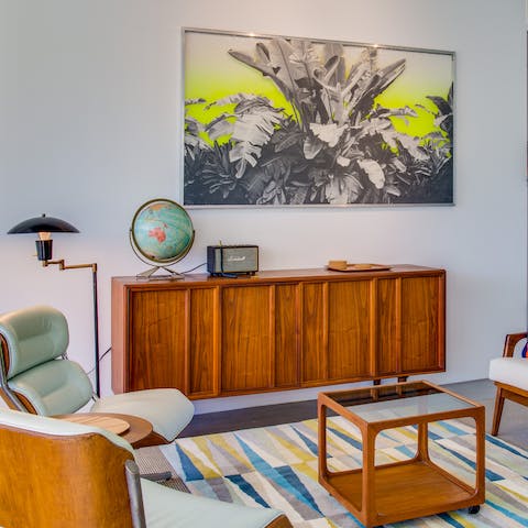 Fall in love with the charming mid-century design details