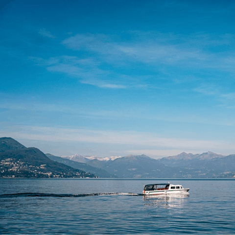 Hop on a boat trip to explore more of beautiful Lake Como 