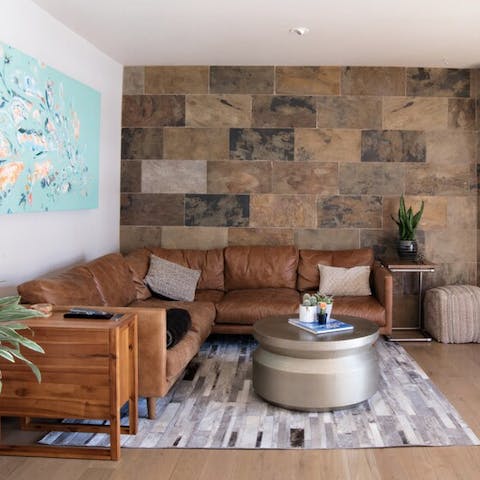 Space for all the family to sit back and relax