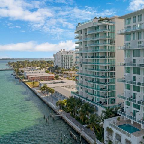 Take in the views of Biscayne Bay
