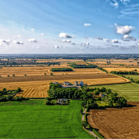 Stay out in the Suffolk countryside for a peaceful break