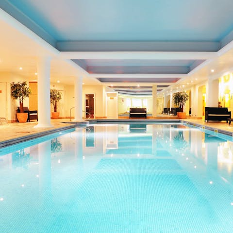 Book a spa session at the resort's swimming pool for an indulgent day