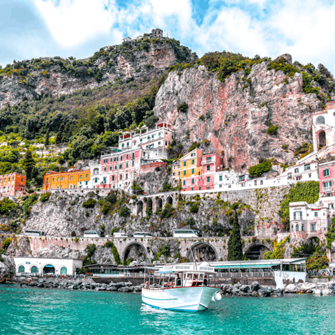 Explore the gorgeous Amalfi Coast